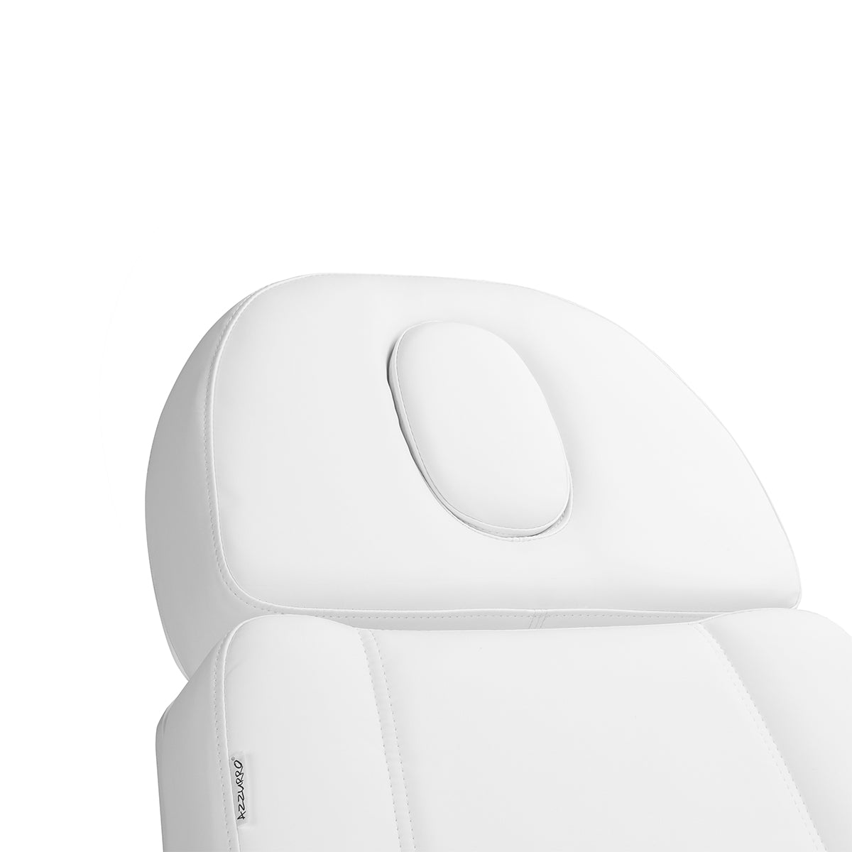 Fotel kosmetyczny elektr. Azzurro Lux 5m biały