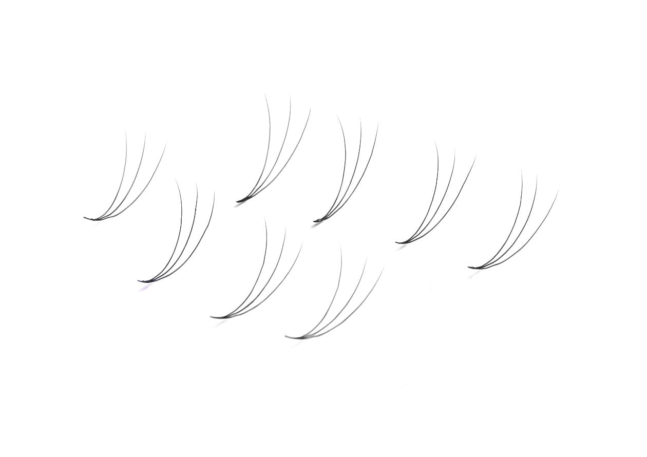 Wonder Lashes Rzęsy Premium Volume Fans 3D Sypane C