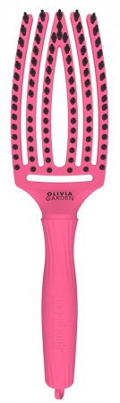 Olivia Garden Fingerbrush Amour Szczotka z Włosiem Dzika Średnia Hot Pink