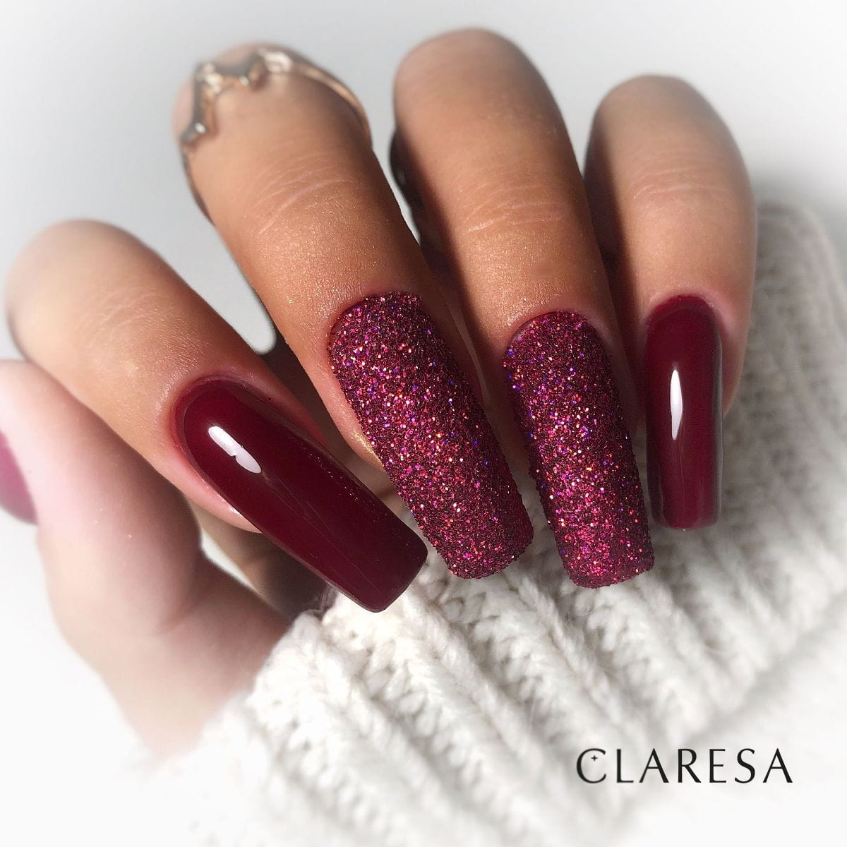 Claresa - Lakier hybrydowy BROWN 308 -5g