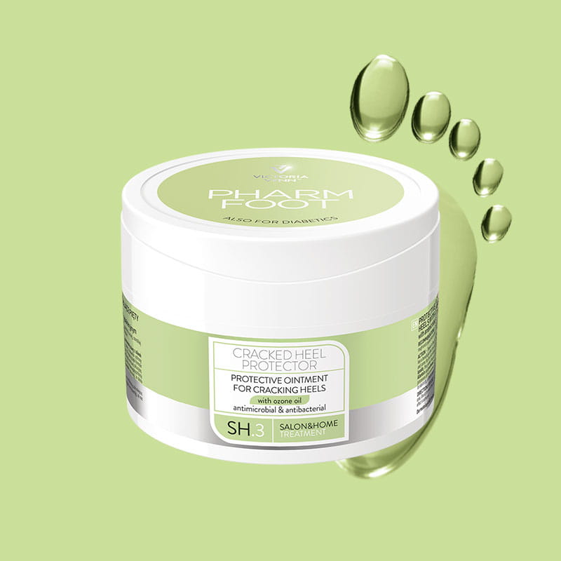 Cracked Heel Protector Maść Ochronna Na Pękające Pięty z Oliwą Ozonowaną 200ml