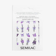Semilac Naklejki Wodne Do Paznokci Butterflies 18