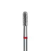 Staleks Expert FA30R023/6.5 2,3mm/6,5mm Frez Diamentowy Do Skórek I Paznokci Walec Zaokrąglony Czerwony