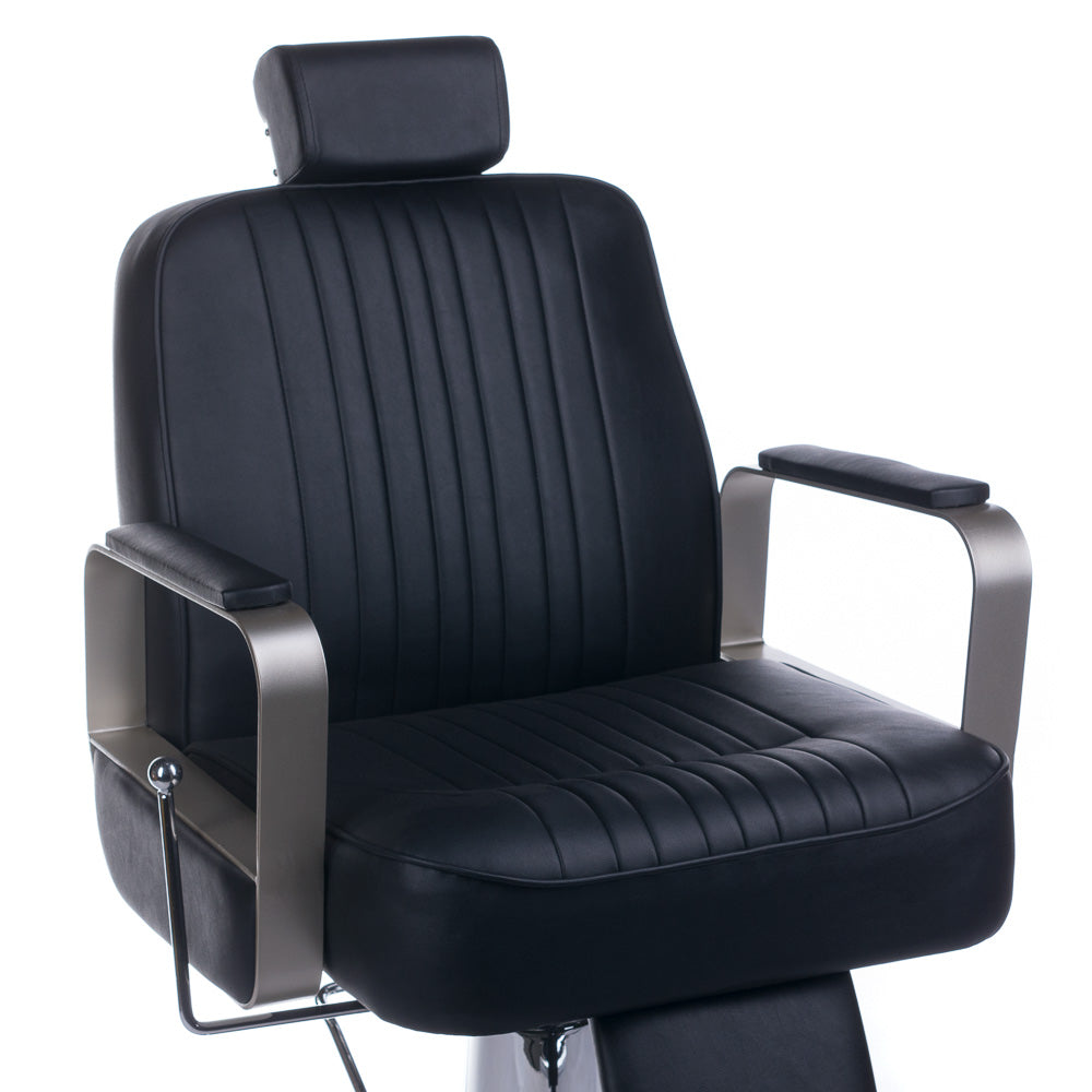 Fotel barberski HOMER BH-31237 Kremowy