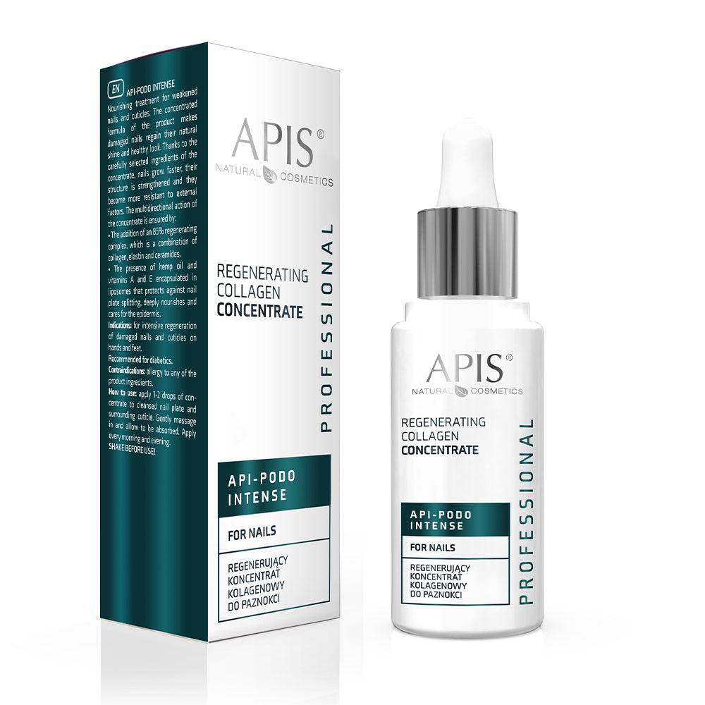 Apis Api-Podo Intense Regenerujący Koncentrat Kolagenowy Do Paznokci 30 Ml