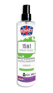 Ronney Mask 15 in 1 - Spray Do Każdego Rodzaju Włosów 285 ml