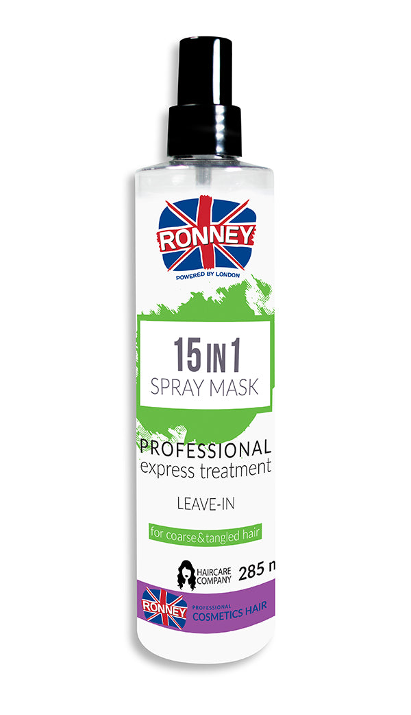 Ronney Ronney Mask 15 in 1 - Spray Do Każdego Rodzaju Włosów 285 ml — Składniki i ocena