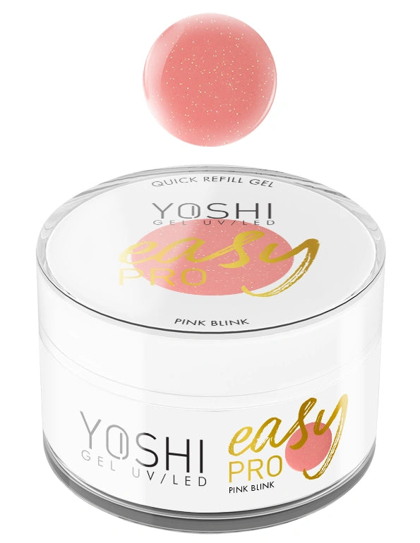 Yoshi - Żel UV/LED Easy Pro Pink Blink 15ml