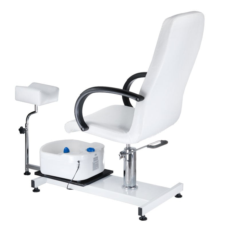 Fotel Do Pedicure Z Masażerem Bw-100 Biały