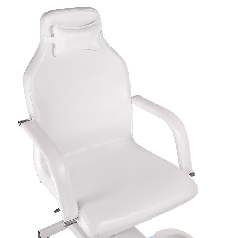 Fotel Do Pedicure Z Masażerem Stóp Bd-5711 Biały