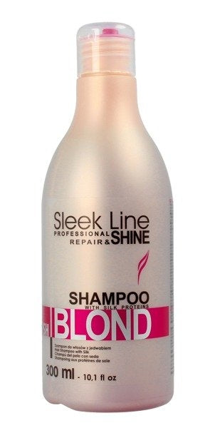 Stapiz Sleek Line Blond Blush Szampon Do Włosów 300ml