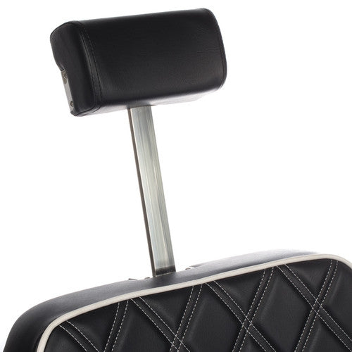 Fotel Barberski Lumber Bh-31825 Czarny Lux