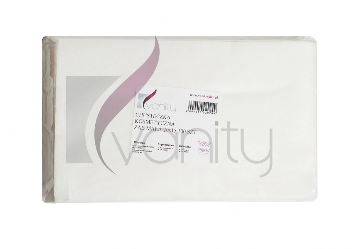 Chusteczka Zabiegowa Mała 100 Sztuk 20x15 Cm