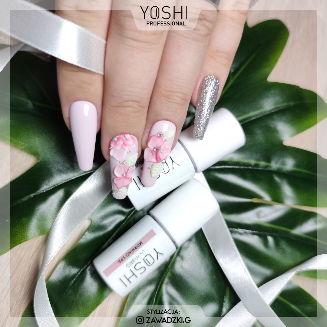 Yoshi - Lakier Hybrydowy 201 Morning Spa 6ml