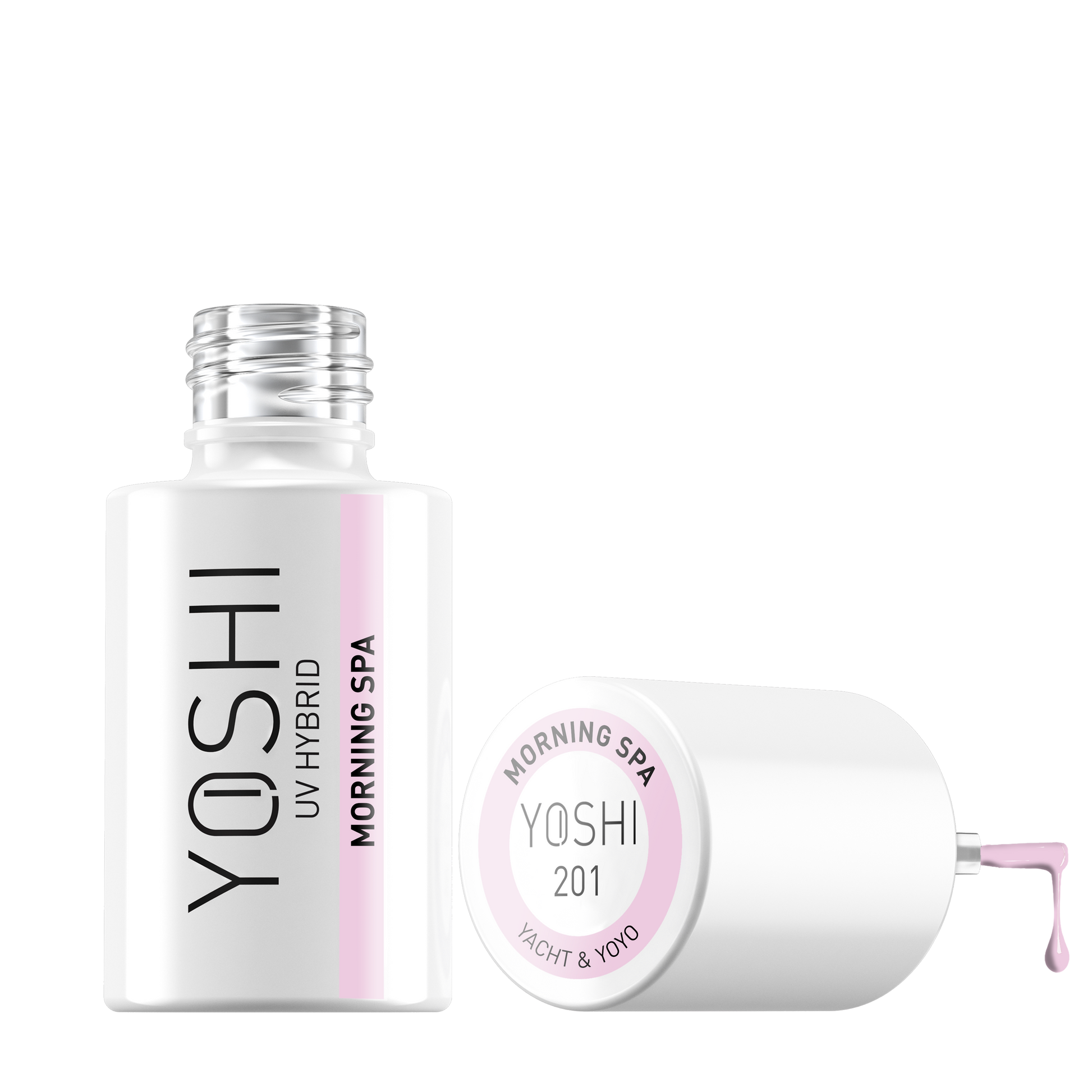 Yoshi - Lakier Hybrydowy 201 Morning Spa 6ml