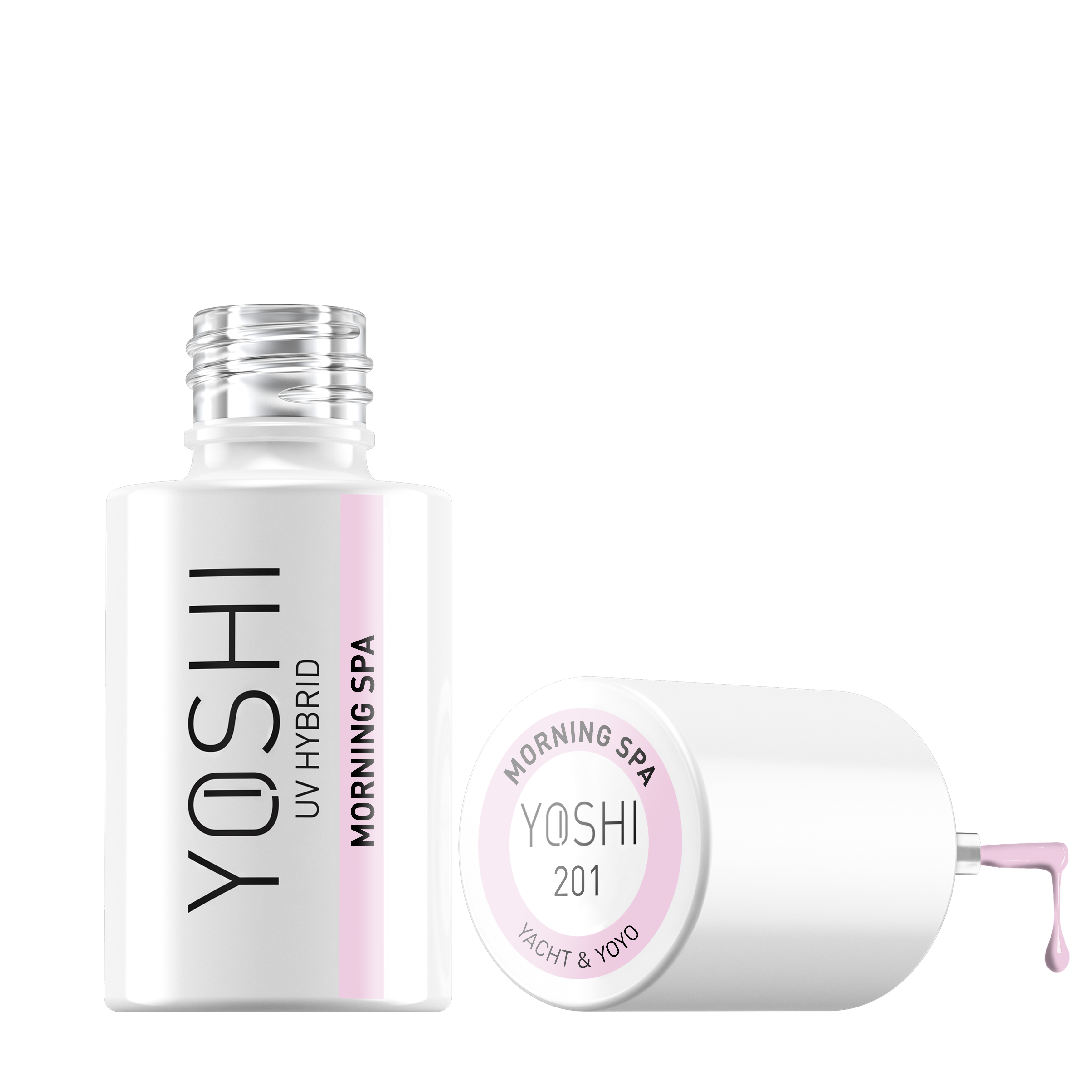 Yoshi - Lakier Hybrydowy 201 Morning Spa 6ml