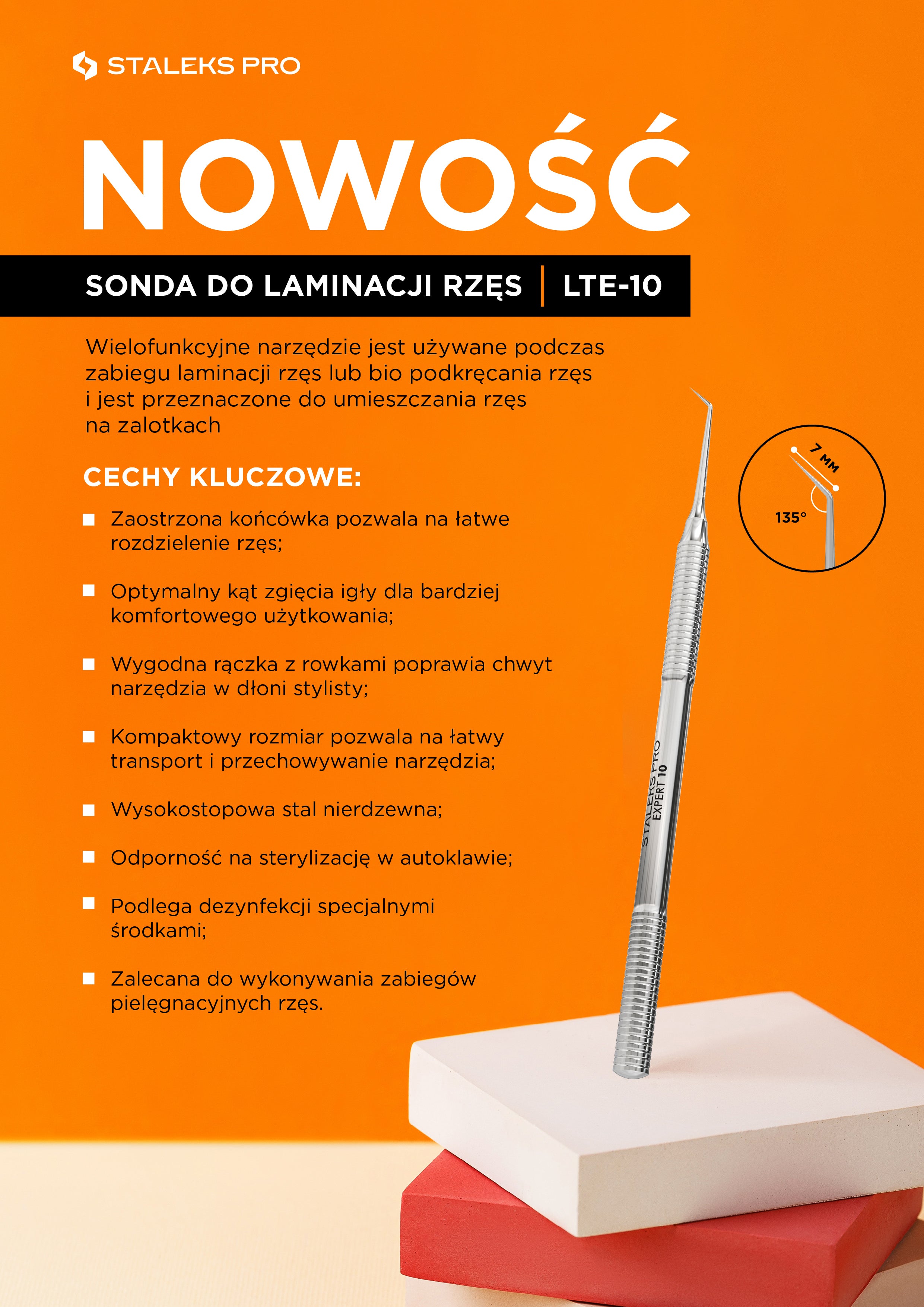 Staleks Sonda Do Laminacji Expert LTE-10