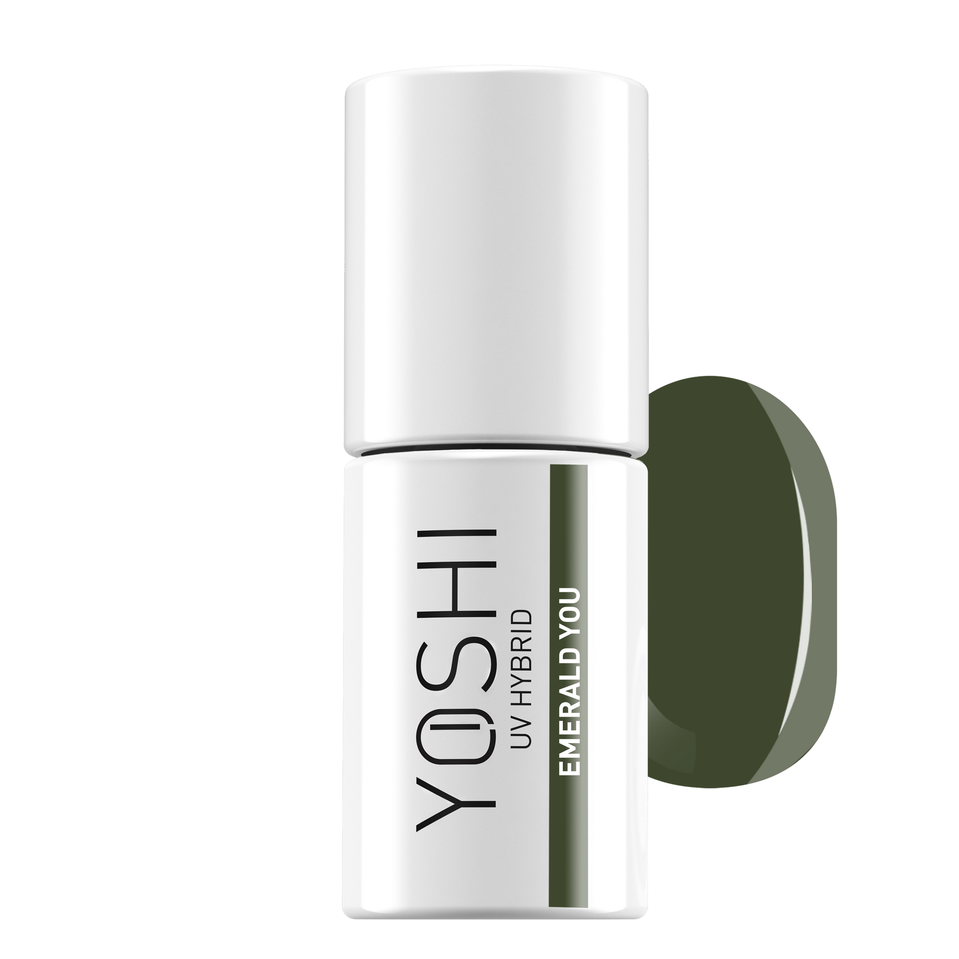 Yoshi - Lakier Hybrydowy 202 Emerald You 6ml