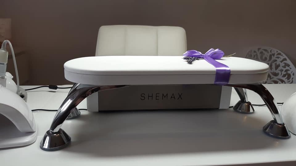 Shemax Podstawka Do Rąk Hand Rest 12 cm Perłowa Biel
