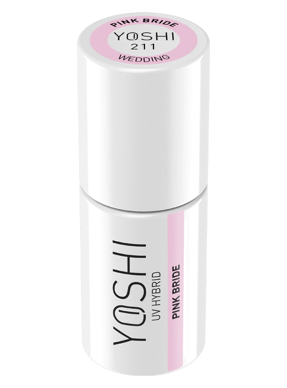 Yoshi - Lakier Hybrydowy 211 Pink Bride 6ml