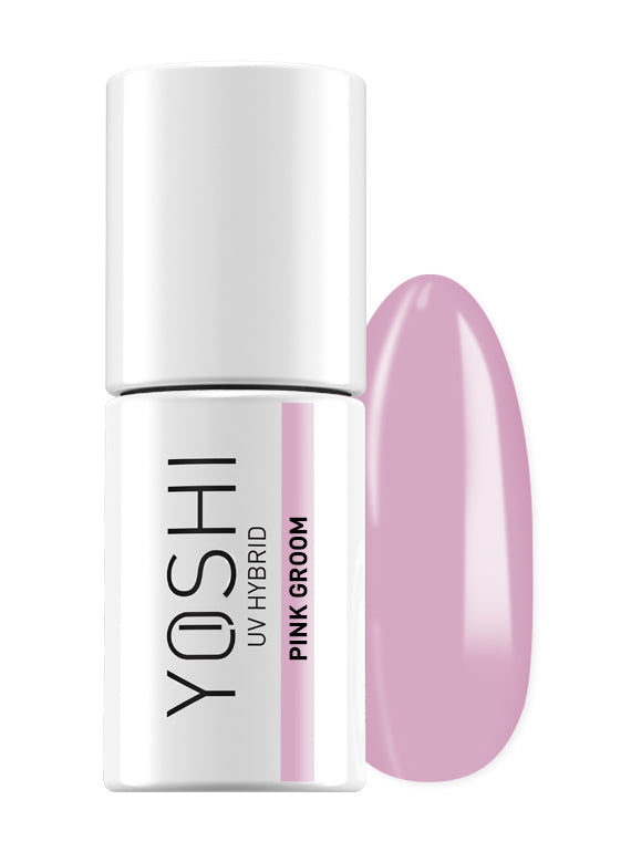 Yoshi - Lakier Hybrydowy 212 Pink Groom 6ml