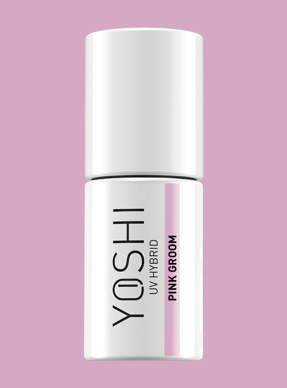 Yoshi - Lakier Hybrydowy 212 Pink Groom 6ml