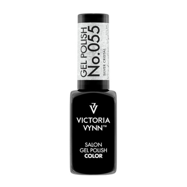 Gel Polish 055 Silver Cristal 8ml
