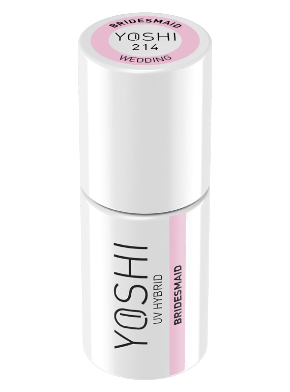 Yoshi - Lakier Hybrydowy 214 Bridesmaid 6ml