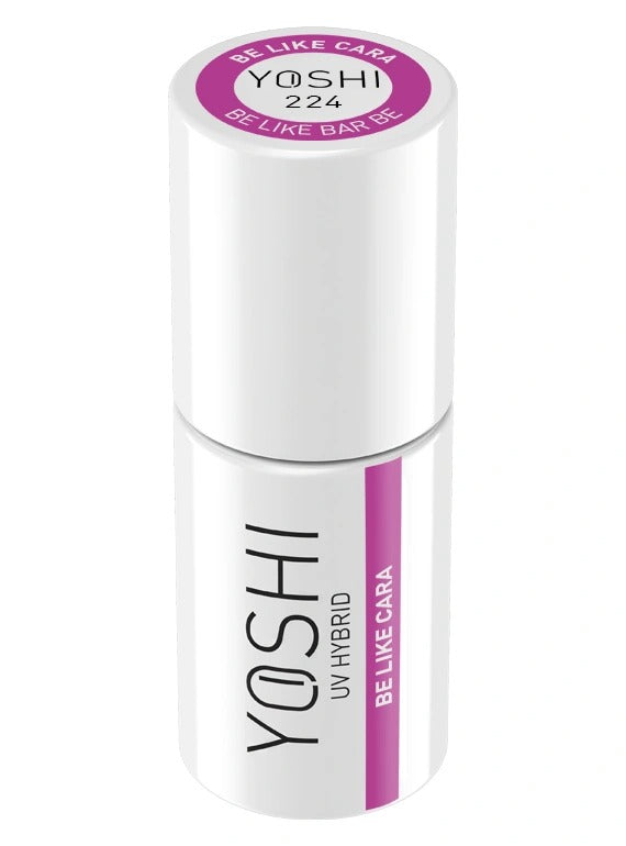 Yoshi - Lakier Hybrydowy 224 Be Like Cara 6ml