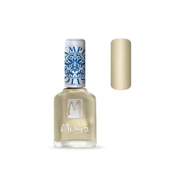 Moyra Lakier Hybrydowy Do Stempli 09 Gold 12 Ml