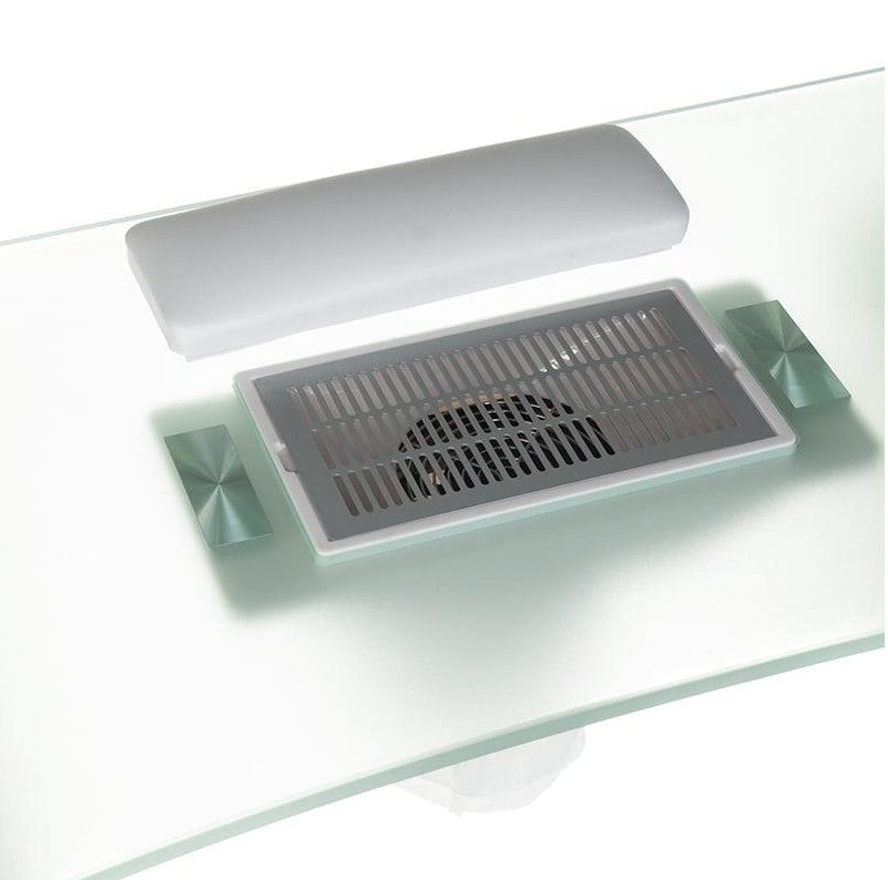 Stolik do manicure z pochłaniaczem BD-3425-1 +P BIAŁY