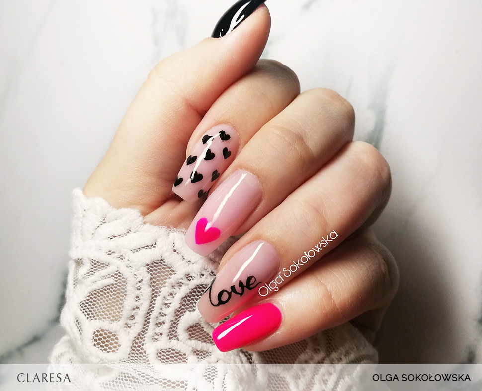 Claresa - Lakier hybrydowy PINK 531 -5g