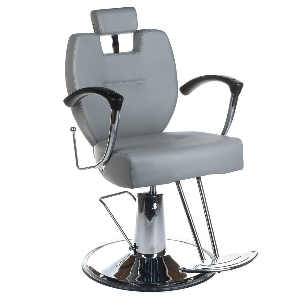 Fotel barberski HEKTOR BH-3208 Szary