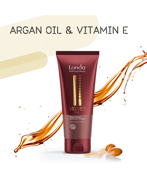 Londa Velvet Oil Kuracja Odżywiająca Włosy I Ożywiająca Włosy, 200 Ml