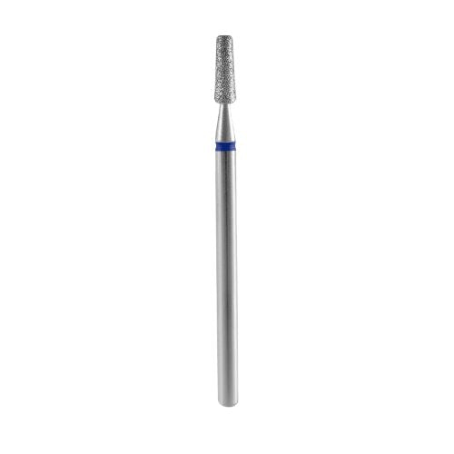 Frez diamentowy ścięty stożek niebieski  EXPERT średnica 2,5 mm / część pracująca 8 mm