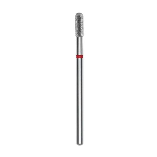 Staleks Expert FA30R023/6.5 2,3mm/6,5mm Frez Diamentowy Do Skórek I Paznokci Walec Zaokrąglony Czerwony