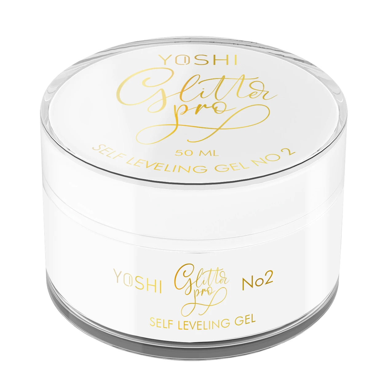 Yoshi - ŻEL BUDUJĄCY Samopoziomujący Glitter Pro No 2 15 ml