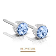 Blomdahl - Kolczyk Sapphire 4 mm SFJ
