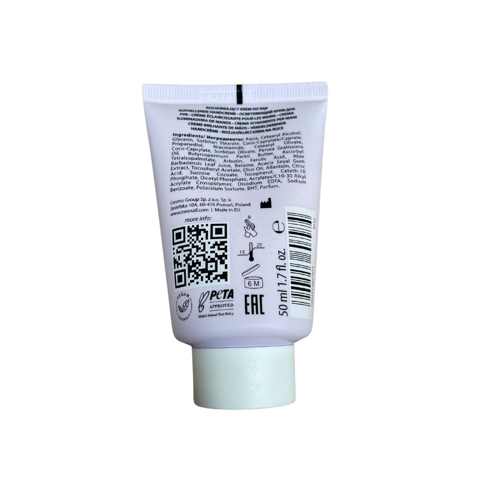 NeoNail Brightening Rozjaśniający Krem Do Rąk 50 Ml