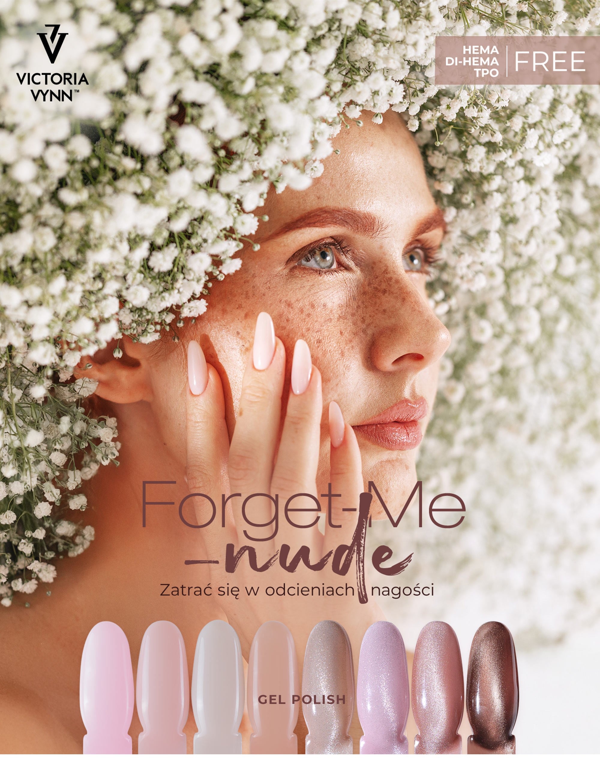 Victoria Vynn Zestaw Lakierów Hybrydowych Z Kolekcji Forget-Me-Nude Kolory 400-407