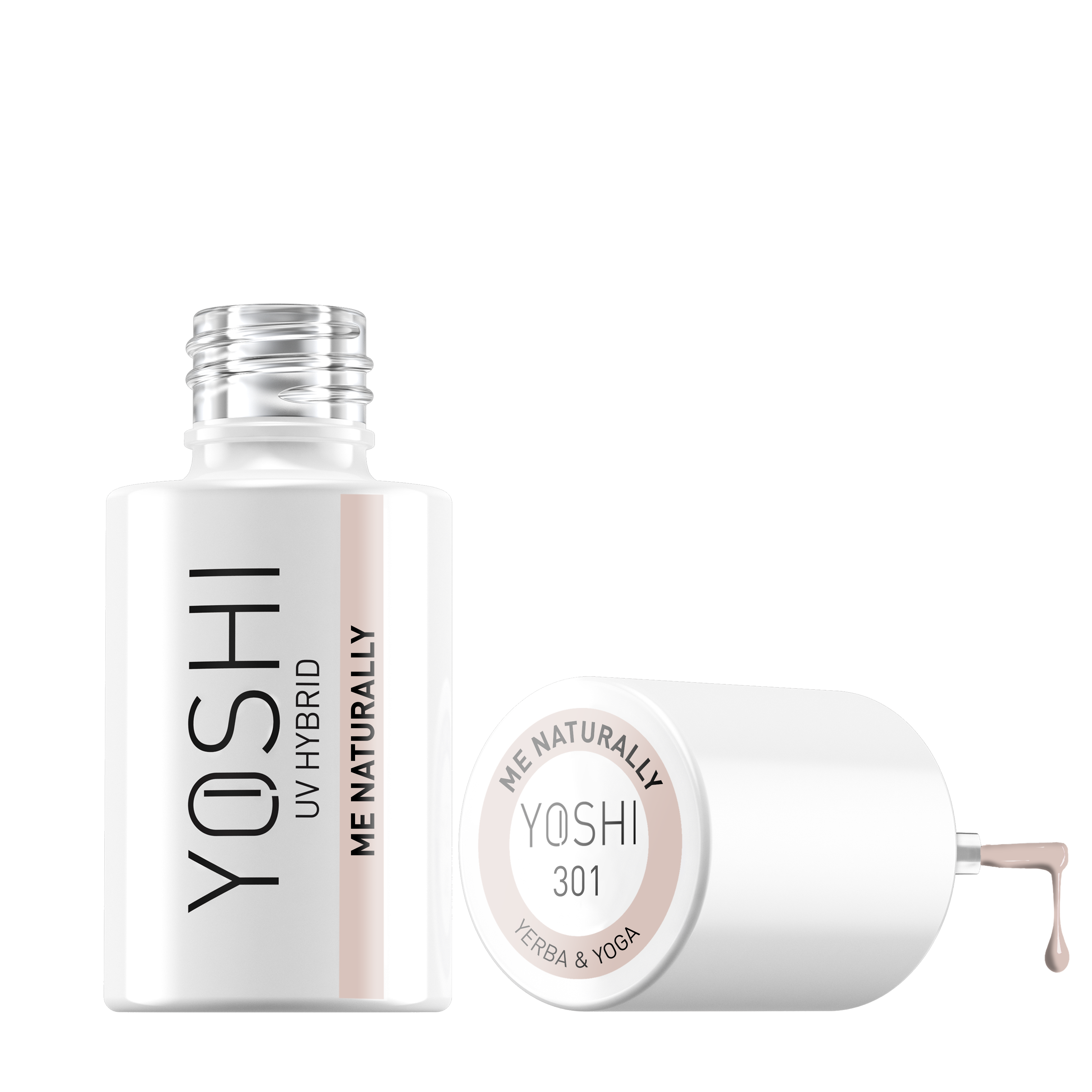 Yoshi - Lakier Hybrydowy 301 Me Naturally 6ml
