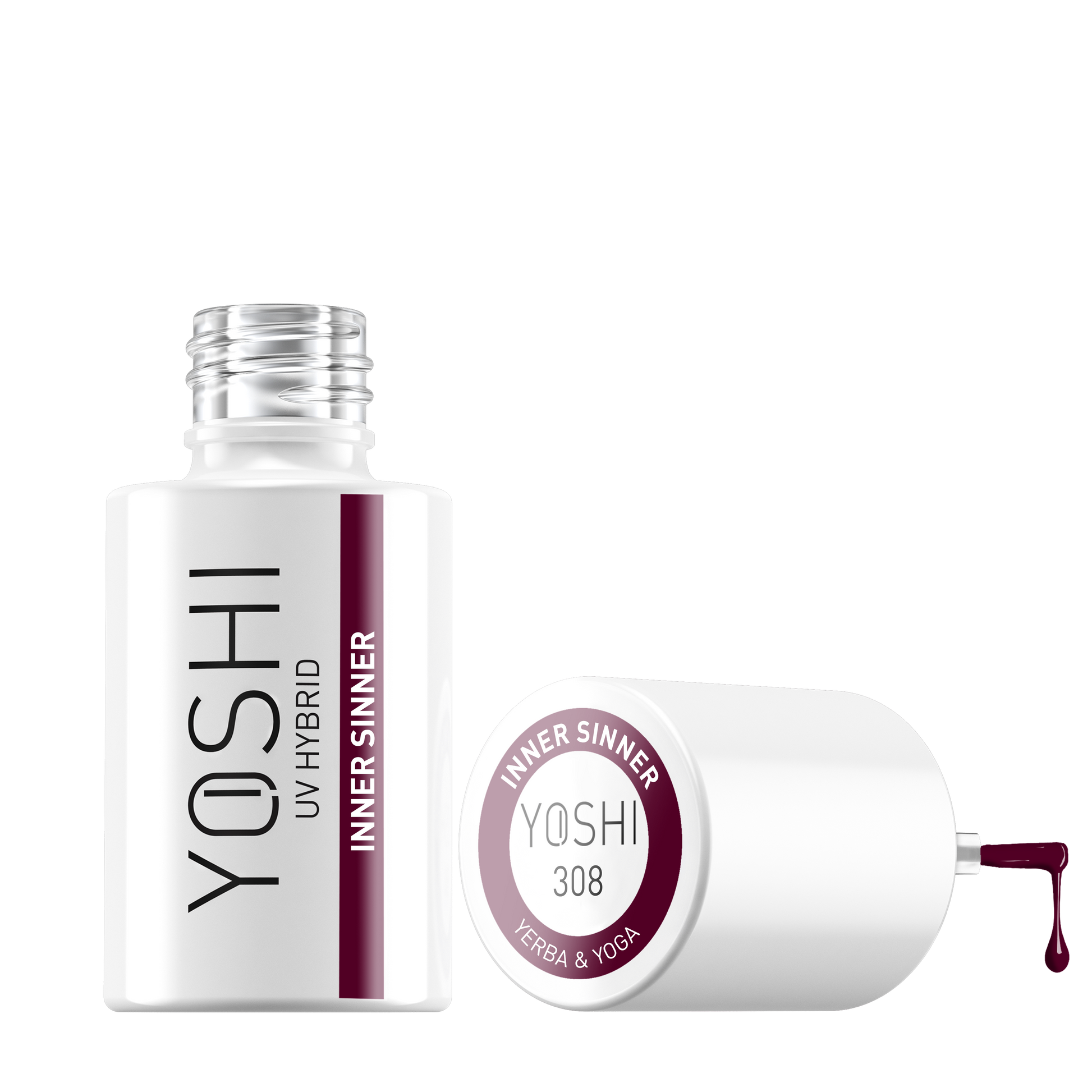 Yoshi - Lakier Hybrydowy 308 Inner Sinner 6ml