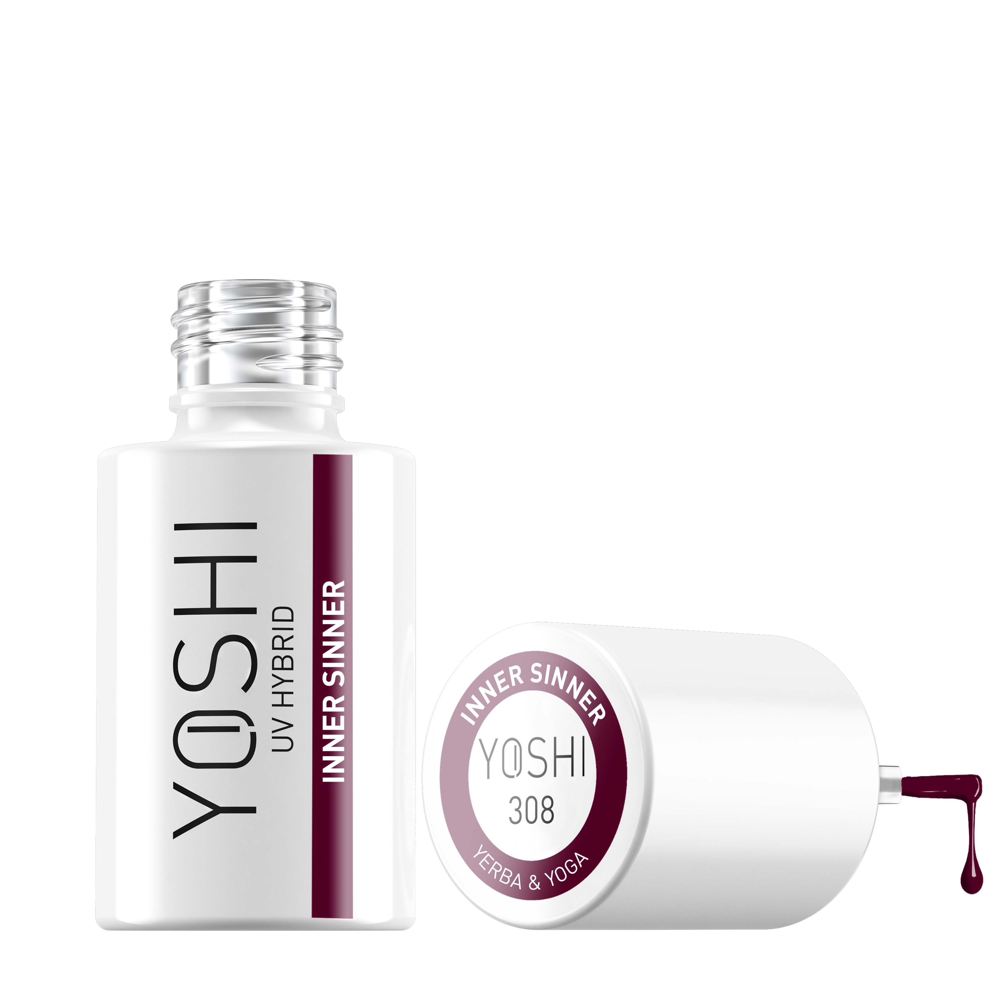 Yoshi - Lakier Hybrydowy 308 Inner Sinner 6ml
