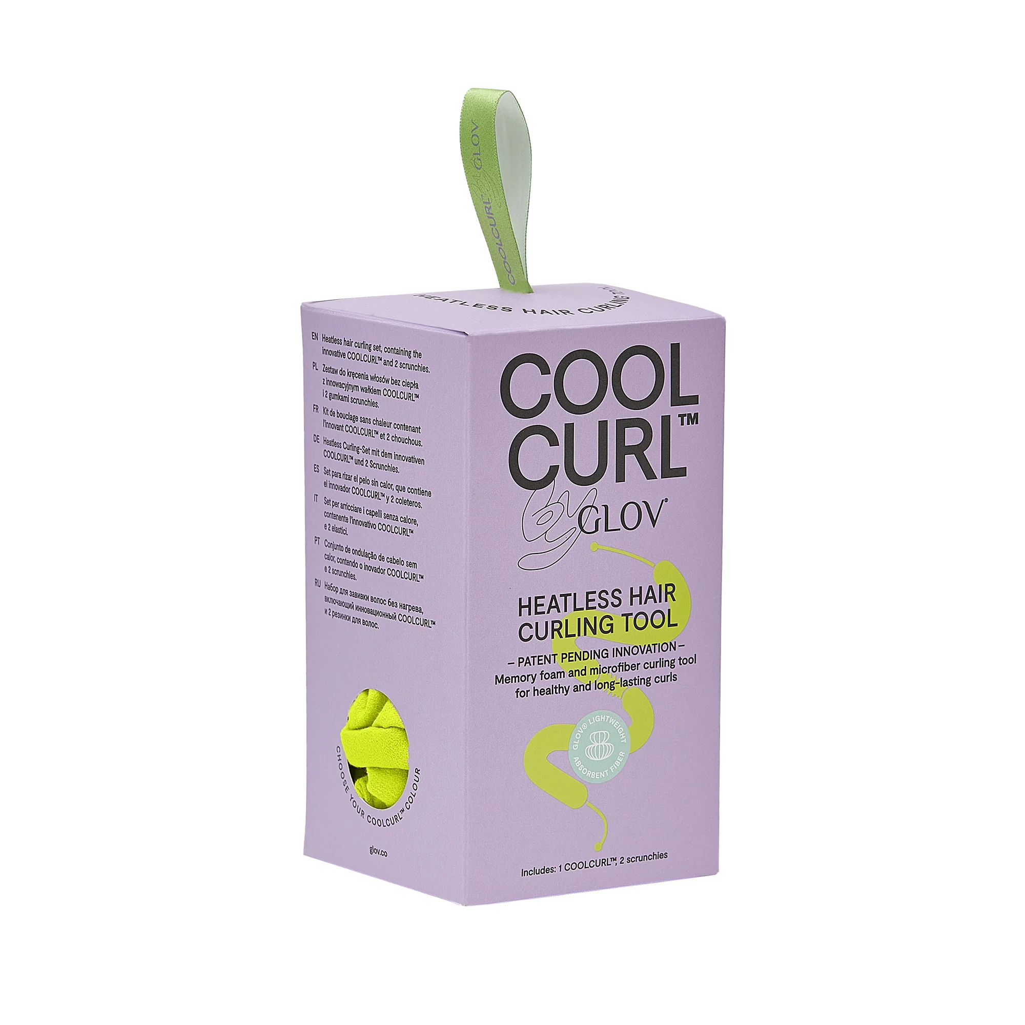 Glov Cool Curl Black Innowacyjna Lokówka Do Kręcenia Włosów Bez Użycia Ciepła