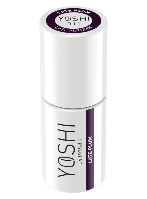 Yoshi - Lakier Hybrydowy 311 Late Plum 6ml