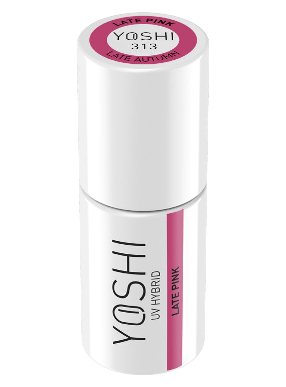 Yoshi - Lakier Hybrydowy 313 Late Pink 6ml