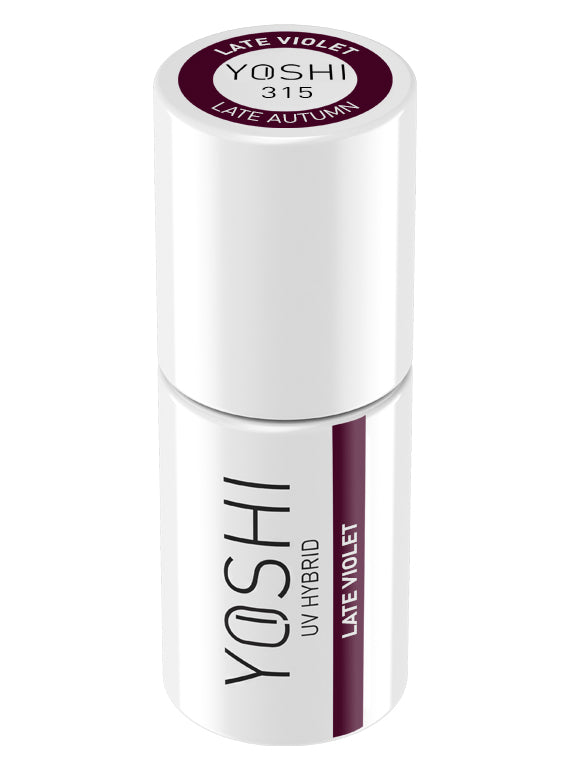 Yoshi - Lakier Hybrydowy 315 Late Violet 6ml