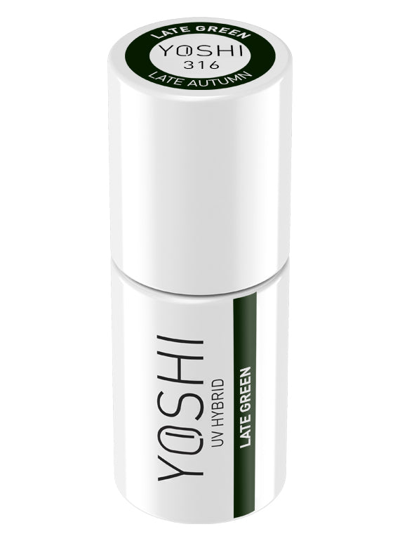 Yoshi - Lakier Hybrydowy 316 Late Green 6ml