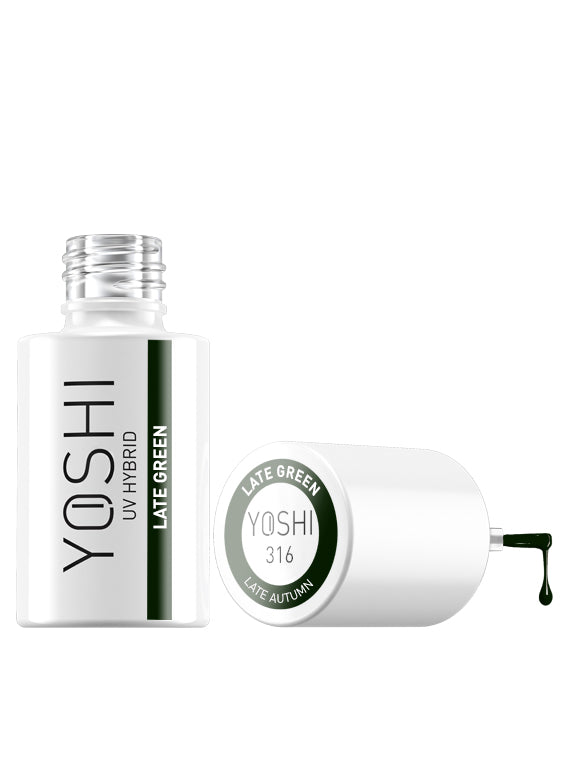 Yoshi - Lakier Hybrydowy 316 Late Green 6ml