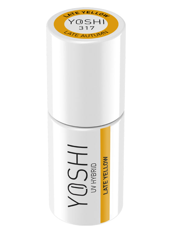 Yoshi - Lakier Hybrydowy 317 Late Yellow 6ml
